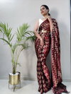 TY Zig zag Heavy Designer Party Wear Readymade Saree Suppliers In India